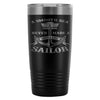 Travel Mug Smooth Sea Never Made A Skillful Sailor 20oz Stainless Steel Tumbler