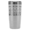 Travel Mug Take Off Your Fur Put On Your Humanity 20oz Stainless Steel Tumbler