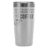 Travel Mug Todays Workout Is Sponsored By Coffee 20oz Stainless Steel Tumbler