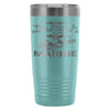 Travel Mug Warning This Girl Protected By A Marine 20oz Stainless Steel Tumbler