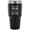 Travel Mug Weekend Forecast Baking With Chance Of 30 oz Stainless Steel Tumbler