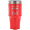 Travel Mug Weekend Forecast Baking With Chance Of 30 oz Stainless Steel Tumbler