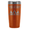 Travel Mug Who Needs Therapy When You Got Camping 20oz Stainless Steel Tumbler