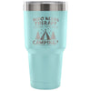 Travel Mug Who Needs Therapy When You Got Camping 30 oz Stainless Steel Tumbler