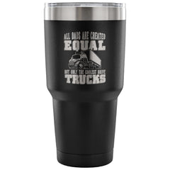 Trucker Travel Mug All Dads Are Created Equal But 30 oz Stainless Steel Tumbler