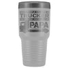 Trucker Travel Mug Ones That Matter Call Me Papa 30 oz Stainless Steel Tumbler