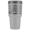 Trucker Travel Mug The Ones That Matter Call Me POPS 30 oz Stainless Steel Tumbler Personalizable