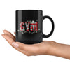 Typographic Gym Mug 11oz Black Coffee Mugs