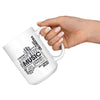 Typographic Music Mug Musical Word Cloud 15oz White Coffee Mugs