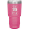 Uncle Tumbler from Nephew Niece Best Tio Ever Laser Etched 30oz Stainless Steel Tumbler