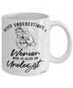 Urologist Mug Never Underestimate A Woman Who Is Also An Urologist Coffee Cup White