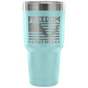 USA Flag Patriot Travel Mug Freedom Isn't Free 30 oz Stainless Steel Tumbler