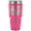 USA Flag Patriot Travel Mug Freedom Isn't Free 30 oz Stainless Steel Tumbler