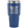 USA Flag Patriot Travel Mug Try Stepping On This 30 oz Stainless Steel Tumbler