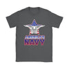 USA Military Patriot Shirt Americas Navy Gildan Womens T-Shirt