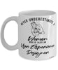 User Experience Designer Mug Never Underestimate A Woman Who Is Also An User UX Designer Coffee Cup White