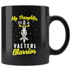 Vacterl Mug My Daughter Is A Vacterl Warrior 11oz Black Coffee Mugs