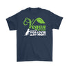 Vegan Shirt Vegan By Day Dog Lover By Night Gildan Mens T-Shirt