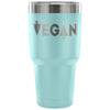 Vegan Travel Mug 30 oz Stainless Steel Tumbler