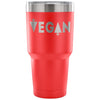 Vegan Travel Mug 30 oz Stainless Steel Tumbler