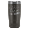 Vegan Vegetarian Travel Mug I Like It Raw 20oz Stainless Steel Tumbler