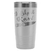 Vegan Vegetarian Travel Mug I Like It Raw 20oz Stainless Steel Tumbler