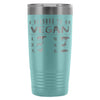 Veganism Travel Mug 6 Reasons To Go Vegan  20oz Stainless Steel Tumbler