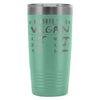 Veganism Travel Mug 6 Reasons To Go Vegan  20oz Stainless Steel Tumbler