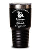 Vehicle Engineer Tumbler Never Underestimate A Woman Who Is Also A Vehicle Engineer 30oz Stainless Steel Black