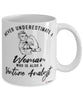 Venture Analyst Mug Never Underestimate A Woman Who Is Also A Venture Analyst Coffee Cup White