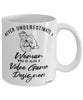 Video Game Designer Mug Never Underestimate A Woman Who Is Also A Video Game Designer Coffee Cup White