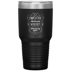 Vintage Beer Tumbler Smooth As Tennessee Whiskey As Sweet As Strawberry Wine Laser Etched 30oz Stainless Steel Tumbler
