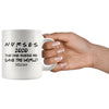 vPepitone Personalized Nurse Mug The One Where We Save The World