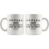 vPepitone Personalized Nurse Mug The One Where We Save The World
