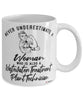 Wastewater Treatment Plant Technician Mug Never Underestimate A Woman Who Is Also A Wastewater Treatment Plant Tech Coffee Cup White