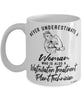 Wastewater Treatment Plant Technician Mug Never Underestimate A Woman Who Is Also A Wastewater Treatment Plant Tech Coffee Cup White