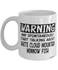 White Cloud Mountain Minnow Mug May Spontaneously Start Talking About White Cloud Mountain Minnow Fish Coffee Cup White