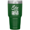 Wife Girlfriend Travel Mug She Who Must Be Obeyed 30oz Stainless Steel Tumbler