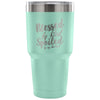 Wife Travel Mug Blessed By God Spoiled By Husband 30 oz Stainless Steel Tumbler