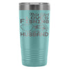 Wife Travel Mug This Girl Love Fishing With Husband 20oz Stainless Steel Tumbler