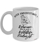 Wildlife Ecologist Mug Never Underestimate A Woman Who Is Also A Wildlife Ecologist Coffee Cup White