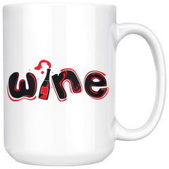 Wine Mug 15oz White Coffee Mugs