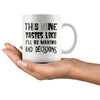 Wine Mug This Wine Tastes Like Ill Be Making Bad Decisions 11oz White Coffee Mugs