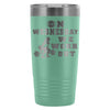 Womens Gym Travel Mug On Wednesday We Work Out 20oz Stainless Steel Tumbler