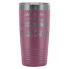 Womens Travel Mug Dangerous In Pink Deadly In Camo 20oz Stainless Steel Tumbler
