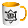 Workout Gym Mug Another Great Therapy Session White 11oz Accent Coffee Mugs