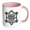 Workout Gym Mug Another Great Therapy Session White 11oz Accent Coffee Mugs