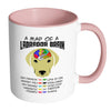 Yellow Labrador Mug A Map Of A Labrador Brain White 11oz Accent Coffee Mugs