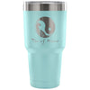 Yin Yang Cat Insulated Travel Mug Tao Of Meow 30 oz Stainless Steel Tumbler