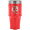 Yin Yang Cat Insulated Travel Mug Tao Of Meow 30 oz Stainless Steel Tumbler